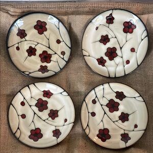 Pfaltzgraff Cherry Blossom Plates (set of 4)